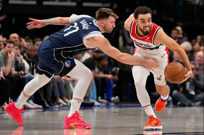 טיוס ג'ונס מול לוקה דונצ'יץ', וושינגטון וויזארדס מול דאלאס