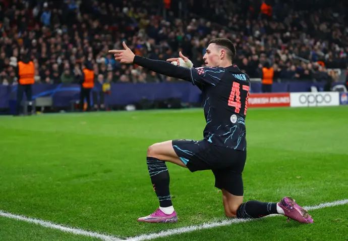 Phil Foden, joueur de Manchester City