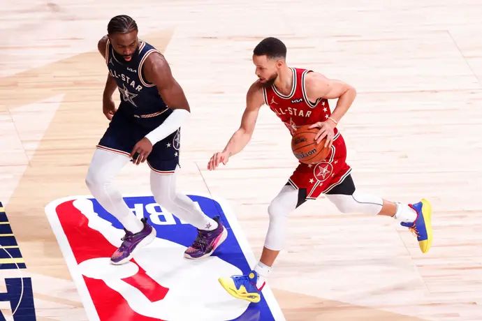 סטף קרי מול ג'יילן בראון, משחק האולסוטאר 2024