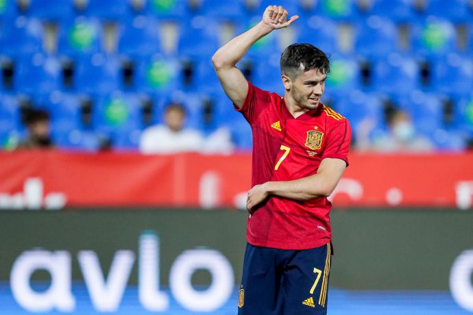 ברהים דיאס במדי נבחרת ספרד ב-2021