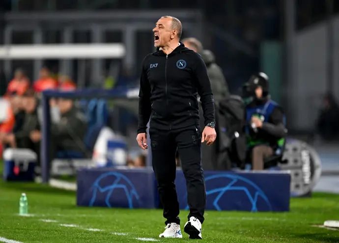 פרנצ'סקו קלצונה, מאמן נאפולי