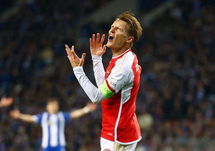 מרטין אודגור, שחקן ארסנל