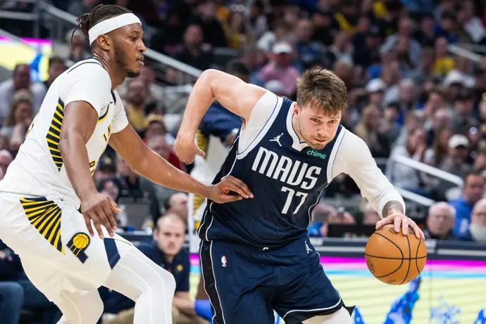 לוקה דונצ'יץ', דאלאס מאבריקס, מול מיילס טרנר, אינדיאנה פייסרס