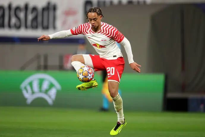 שחקן ר.ב. לייפציג צ'אבי סימונס