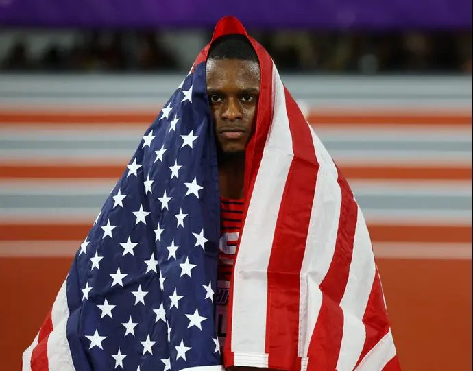 כריסטיאן קולמן, אצן אמריקאי