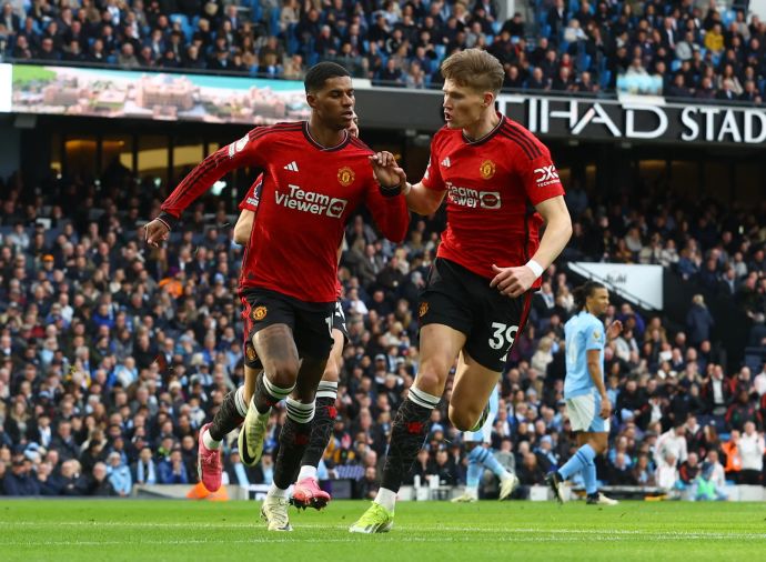 מרכוס רשפורד עם סקוט מקטומיניי מנצ'סטר יונייטד