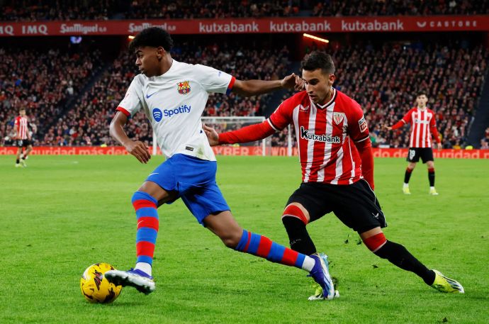 לאמין ימאל ברצלונה מול אלכס ברנגר אתלטיק בילבאו