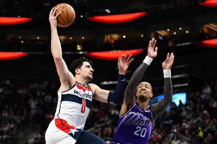 דני אבדיה, וושינגטון וויזארדס, מול ג'ון קולינס, יוטה ג'אז