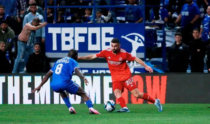 הישאם לאיוס הפועל תל אביב מול גילברט קומסון הפועל פתח תקוה