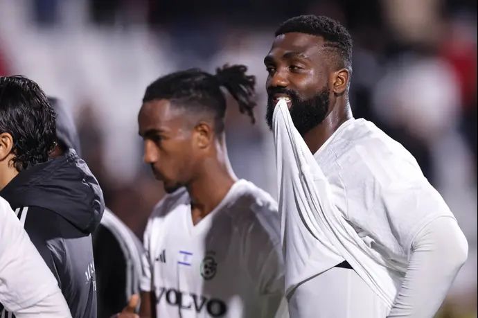 פרנזי פיירו שחקן מכבי חיפה מאוכזב