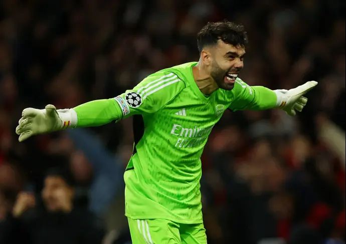 דויד ראיה, שוער ארסנל