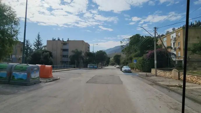 קרית שמונה נטושה. 22 בינואר 2024