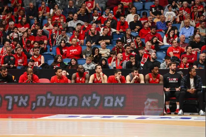 שחקני הפועל ירושלים מאוכזבים