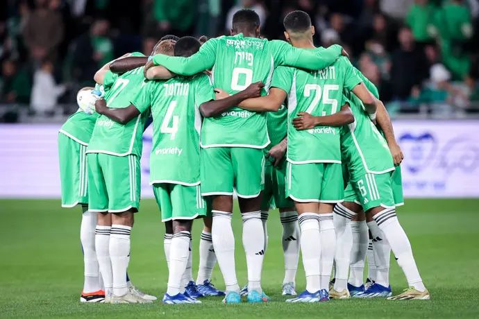 שחקני מכבי חיפה בהתכנסות