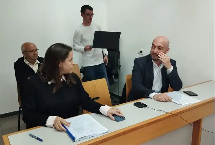 עו"ד יעל מרגלית מייצגת את מכבי תל אביב, עו"ד רונן מוזסון מטעם בית"ר ירושלים