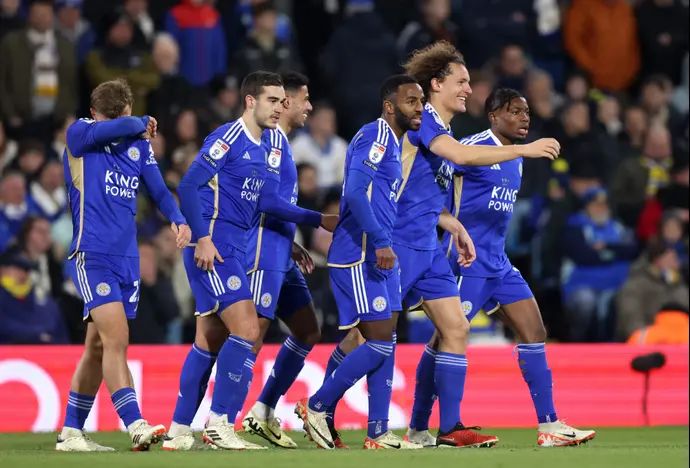 שחקני לסטר חוגגים