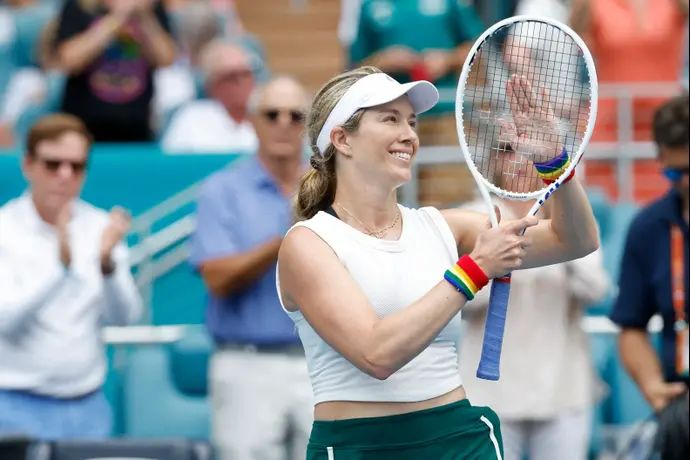 דניאל קולינס טניסאית אמריקאית