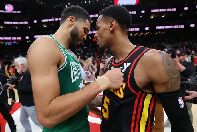 דז'ונטה מארי, אטלנטה הוקס, לצד ג'ייסון טייטום, בוסטון סלטיקס