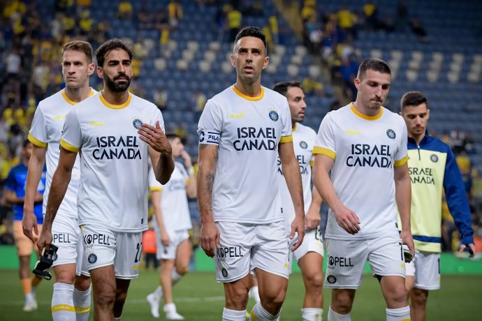 ערן זהב, אופיר דוידזאדה ושחקני מכבי תל אביב מאוכזבים אחרי ההדחה מהגביע