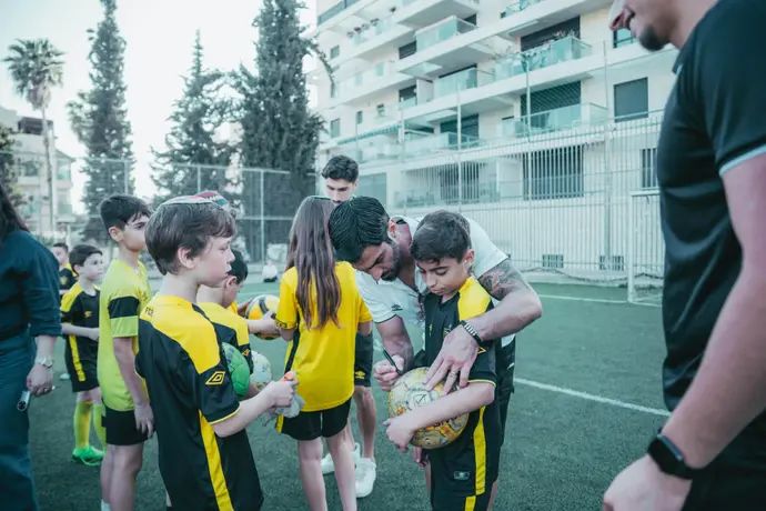 שחקני בית"ר ירושלים בפעילות קהילתית