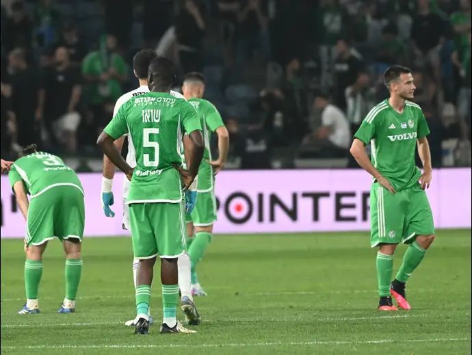 שחקני מכבי חיפה מאוכזבים