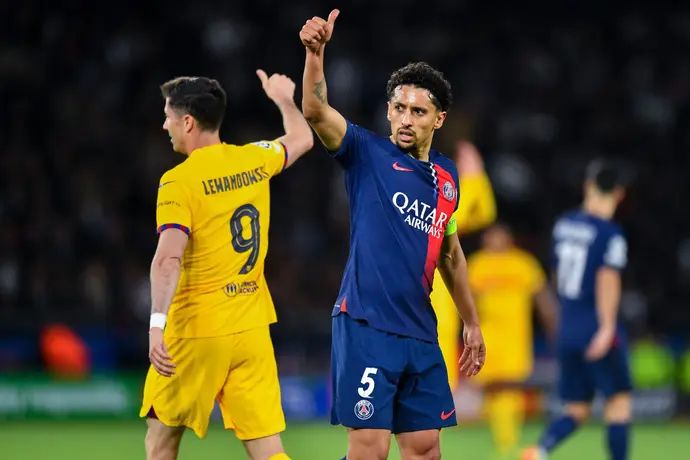 מרקיניוס שחקן פריז סן ז'רמן