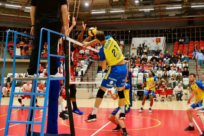 קמיל בראנק שחקן מכבי תל אביב כדורעף