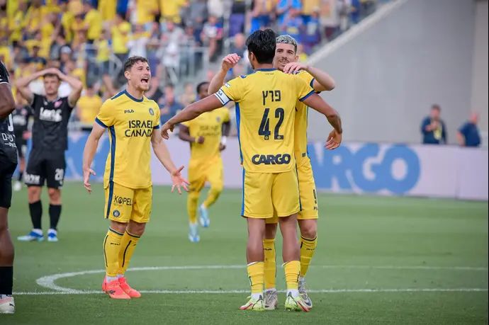 שחקני מכבי תל אביב דור פרץ, דור תורג'מן, גבי קניקובסקי