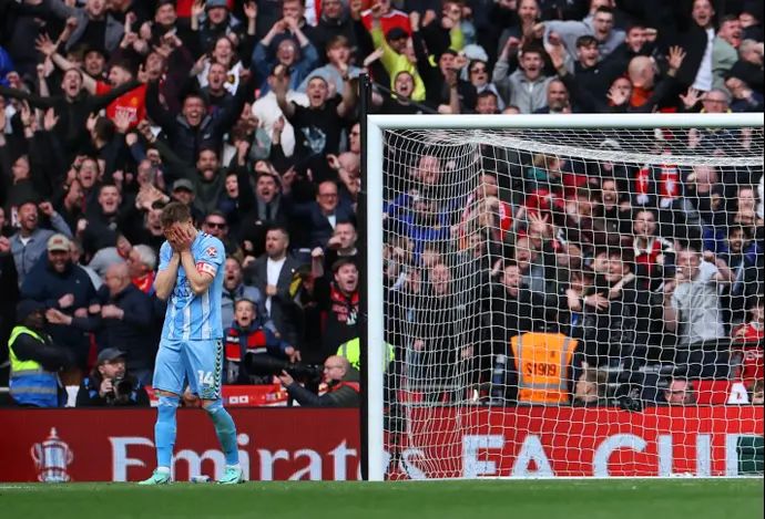 בן שיף שחקן קובנטרי סיטי מאוכזב