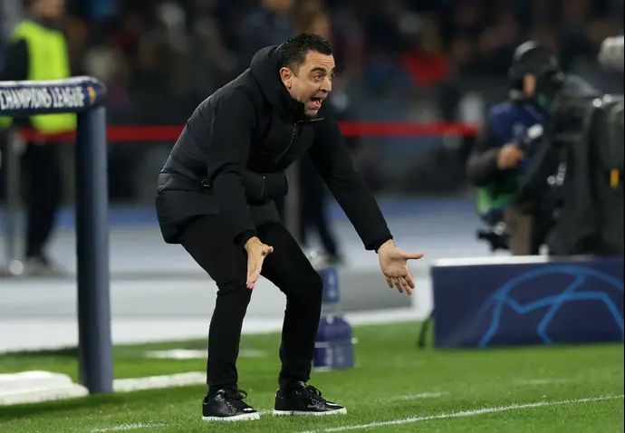 צ'אבי, מאמן ברצלונה