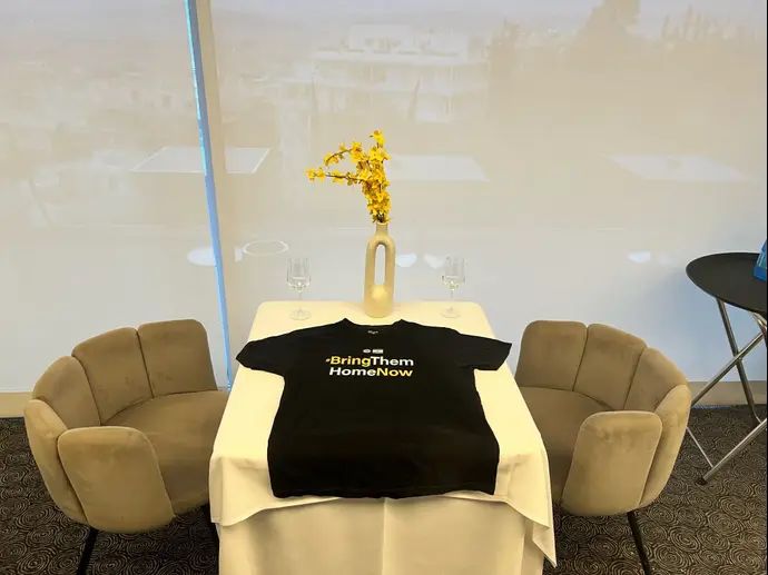 מכבי תל אביב השאירה כיסא ריק לחטופים בסדר פסח