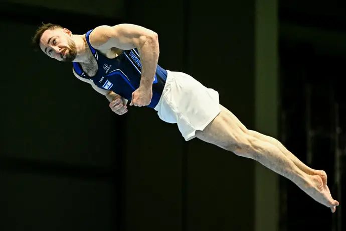 ארטיום דולגופיאט בגמר תרגיל הקרקע באליפות אירופה