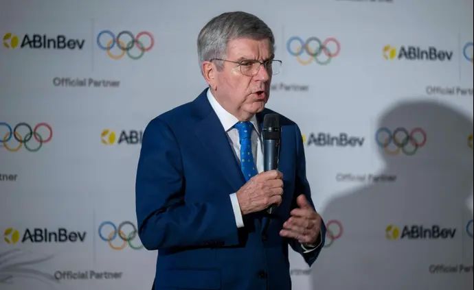נשיא הוועד האולימפי תומאס באך