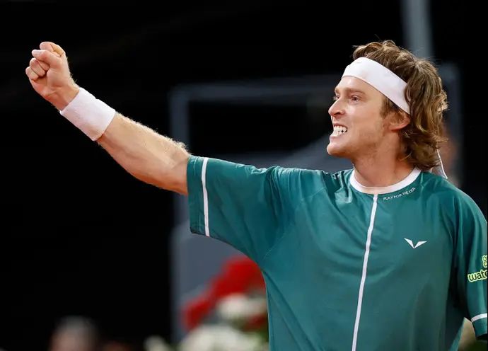 אנדריי רובלב, טניסאי רוסי