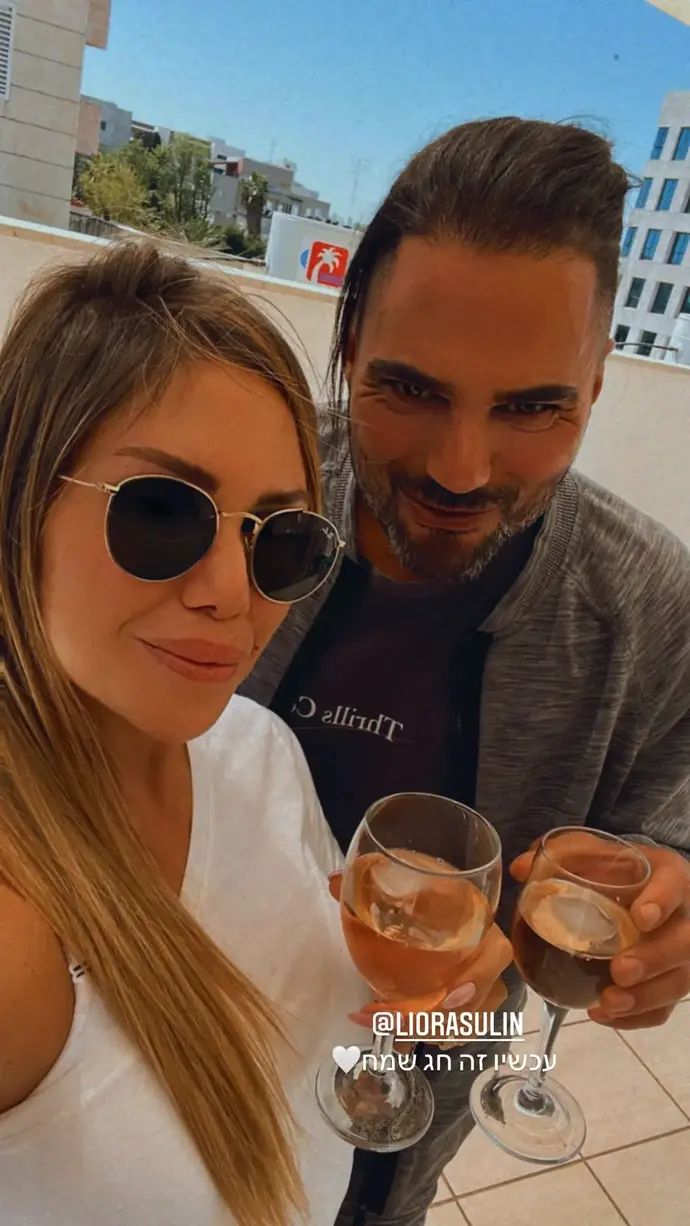 ליאור אסולין עם אחותו אורטל אסולין