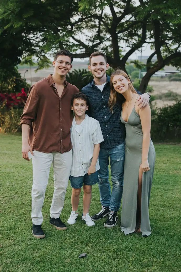 ארבעת ילדיו של דני רזינסקי