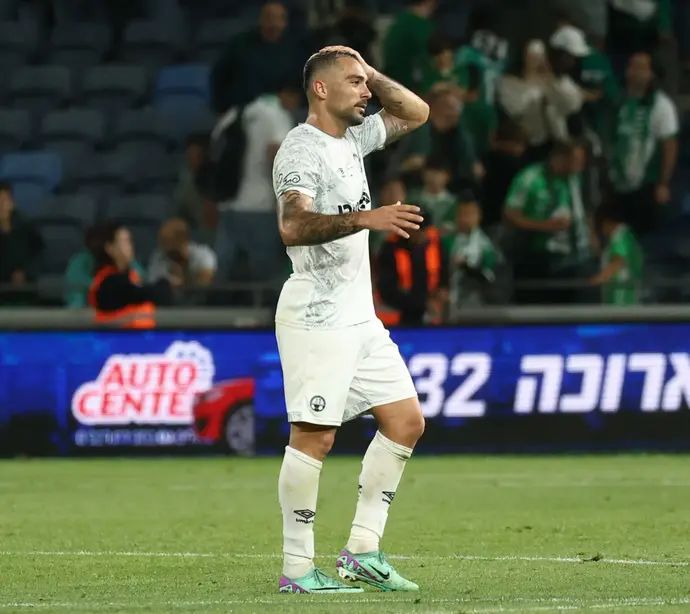 שי אליאס שחקן הפועל באר שבע מאוכזב