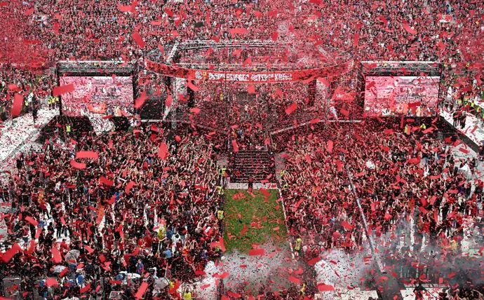 חגיגות הדאבל של באייר לברקוזן