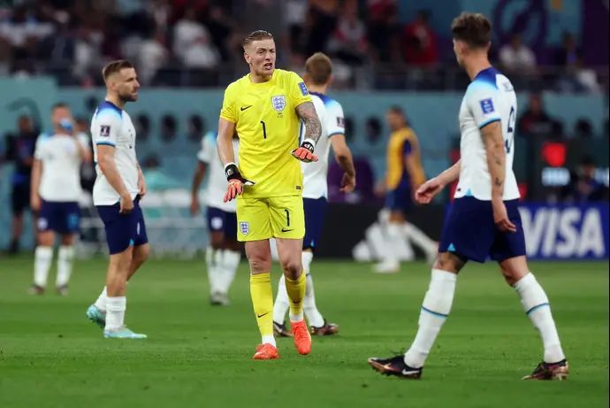 שוער נבחרת אנגליה ג'ורדן פיקפורד