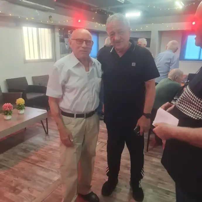 שייע פייגנבוים עם רחביה רוזנבוים