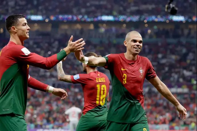 פפה, כריסטיאנו רונאלדו, שחקני נבחרת פורטוגל ב-2022