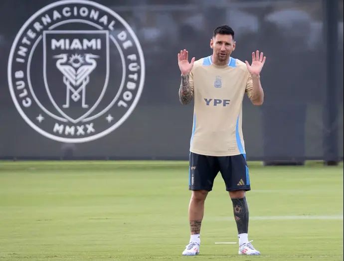 ליאונל מסי, שחקן נבחרת ארגנטינה