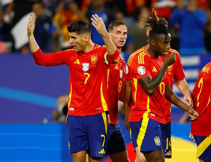 שחקני נבחרת ספרד, אלברו מוראטה, ניקו וויליאמס