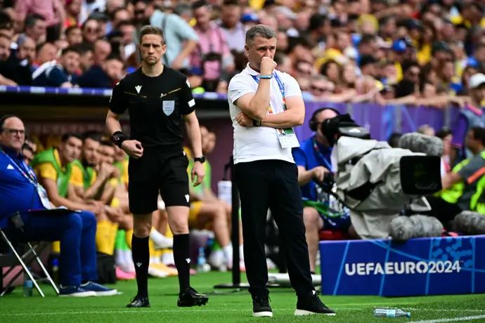 סרגיי רברוב, מאמן נבחרת אוקראינה