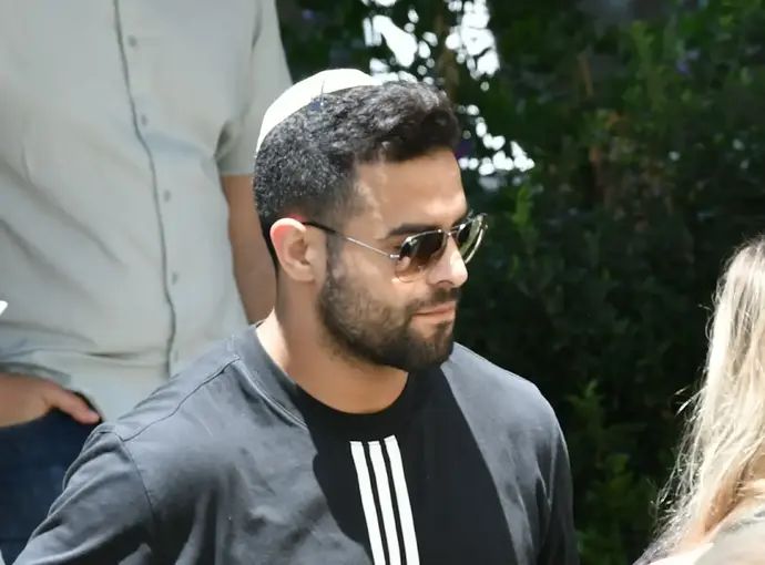 שגיא מוקי, הלוויה של עומר סמדג'ה 21 ביוני 2024
