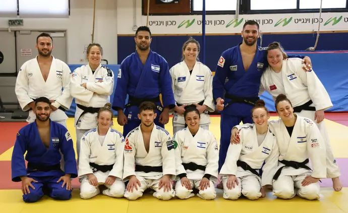 נבחרת ישראל בג'ודו לקראת המשחקים האולימפיים פריז 2024