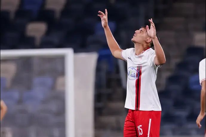 איתי בן חמו שחקן בני סכנין חוגג שער