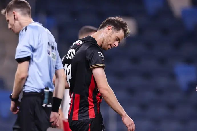 גיא מלמד שחקן הפועל חיפה מאוכזב