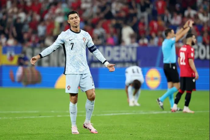 כריסטיאנו רונאלדו במדי נבחרת פורטוגל