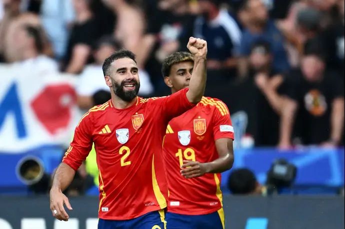 דני קרבחאל נבחרת ספרד